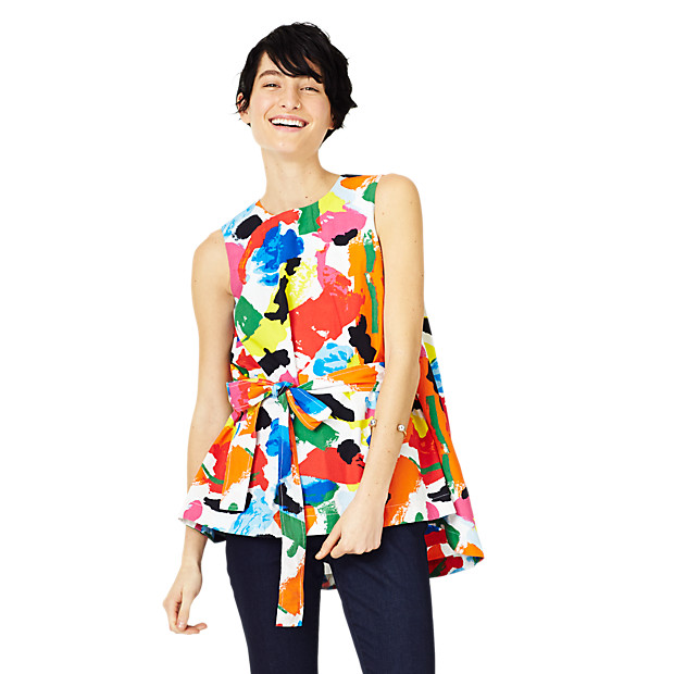 Trapeze Top in Freestyle | Kate Spade US