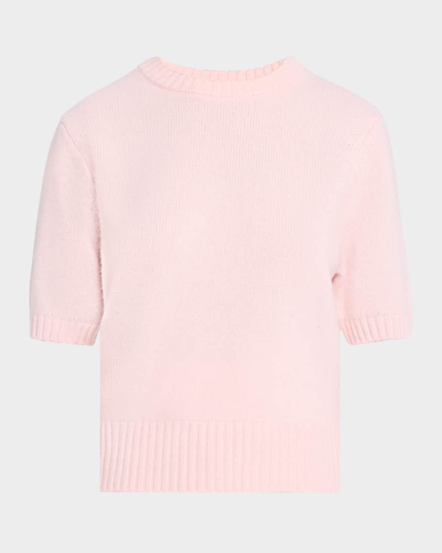 Elsie Short-Sleeve Sweater | Neiman Marcus