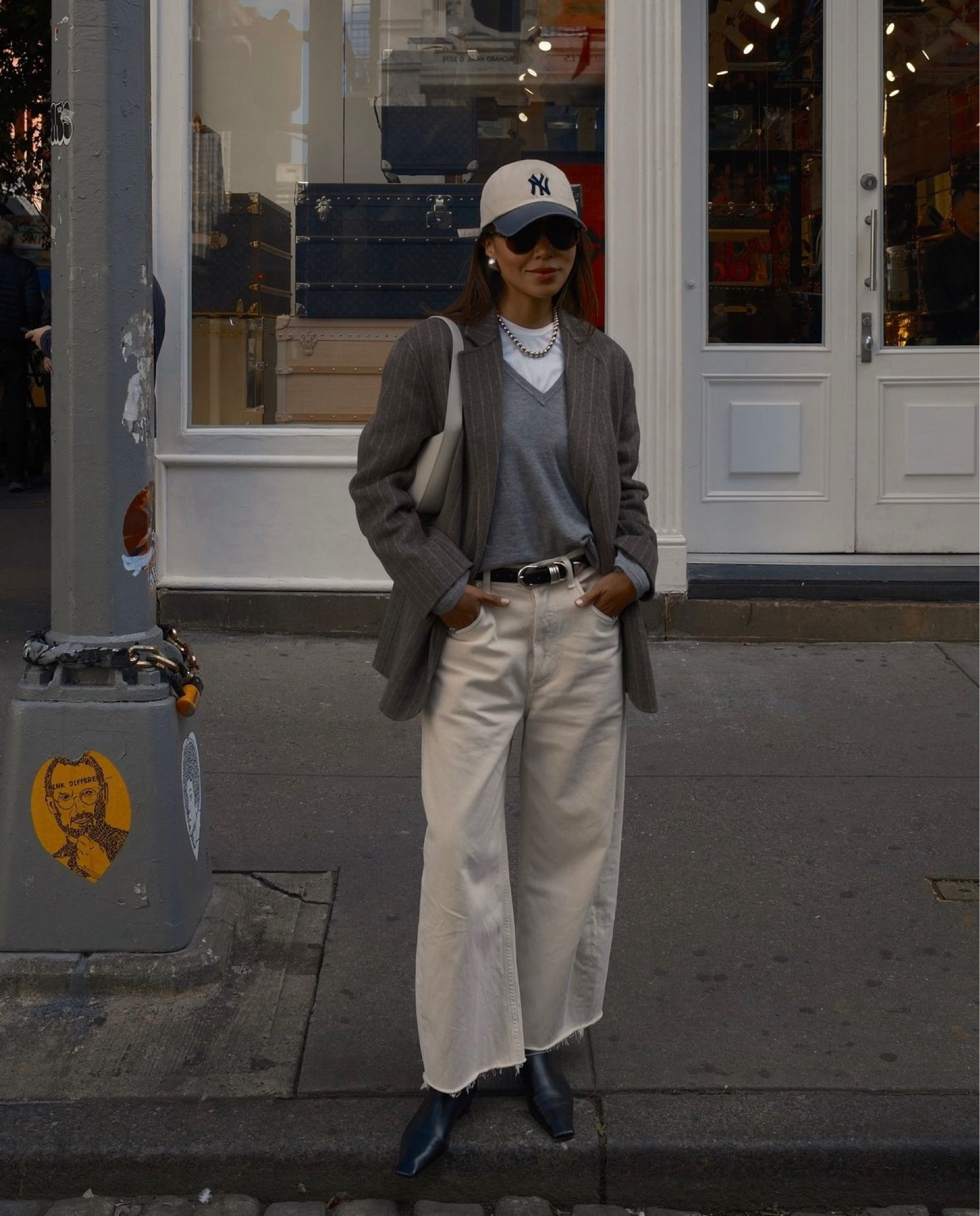 Casual chic in soho! #ootd #ltkstreetstyle 