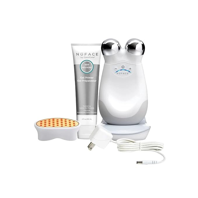 NuFACE Trinity and LED Wrinkle Reducer Attachment Set – Microcurrent Facial Toning Device with ... | Amazon (US)