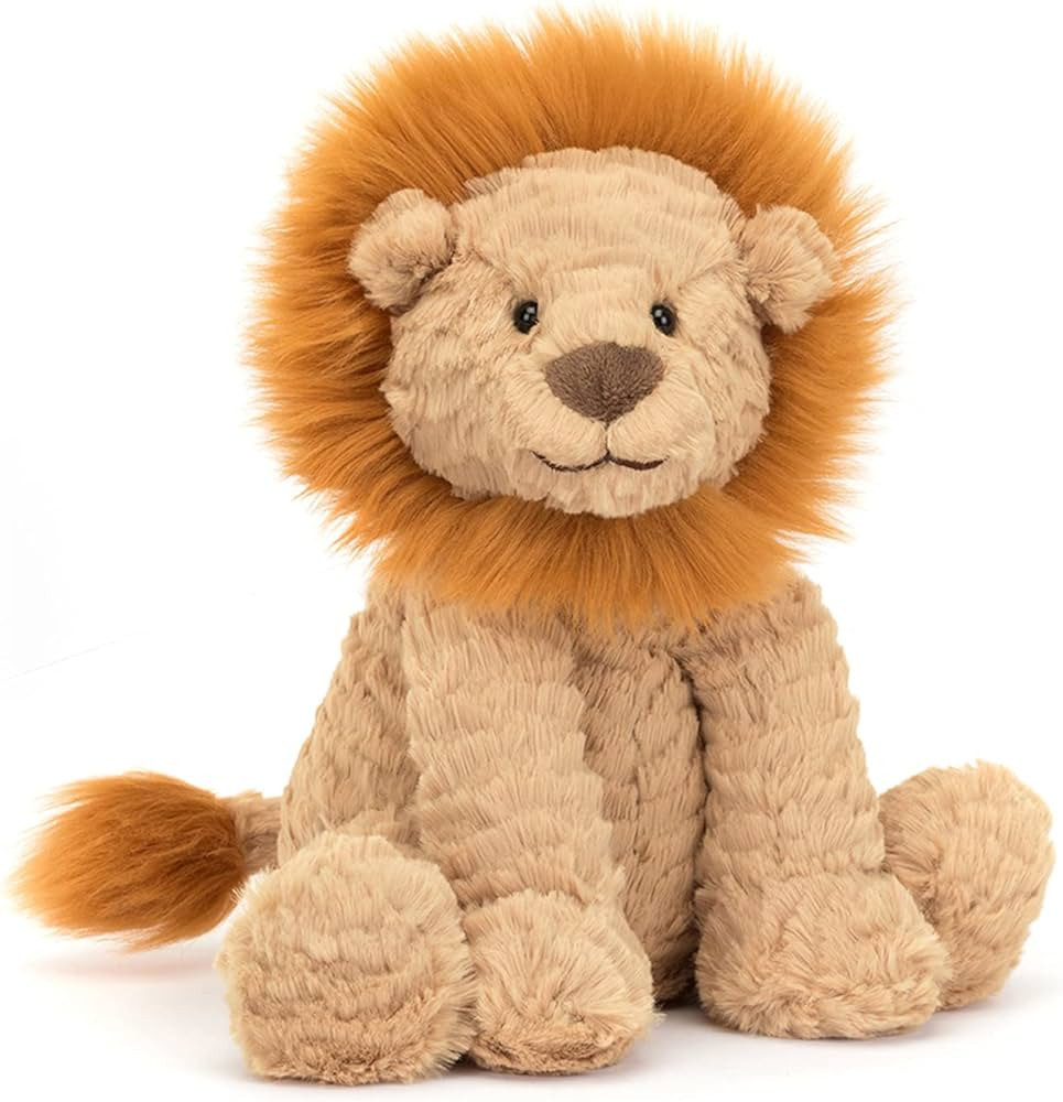 Jellycat Fuddlewuddle Lion Stuffed Animal, Medium, 9 inches | Amazon (US)