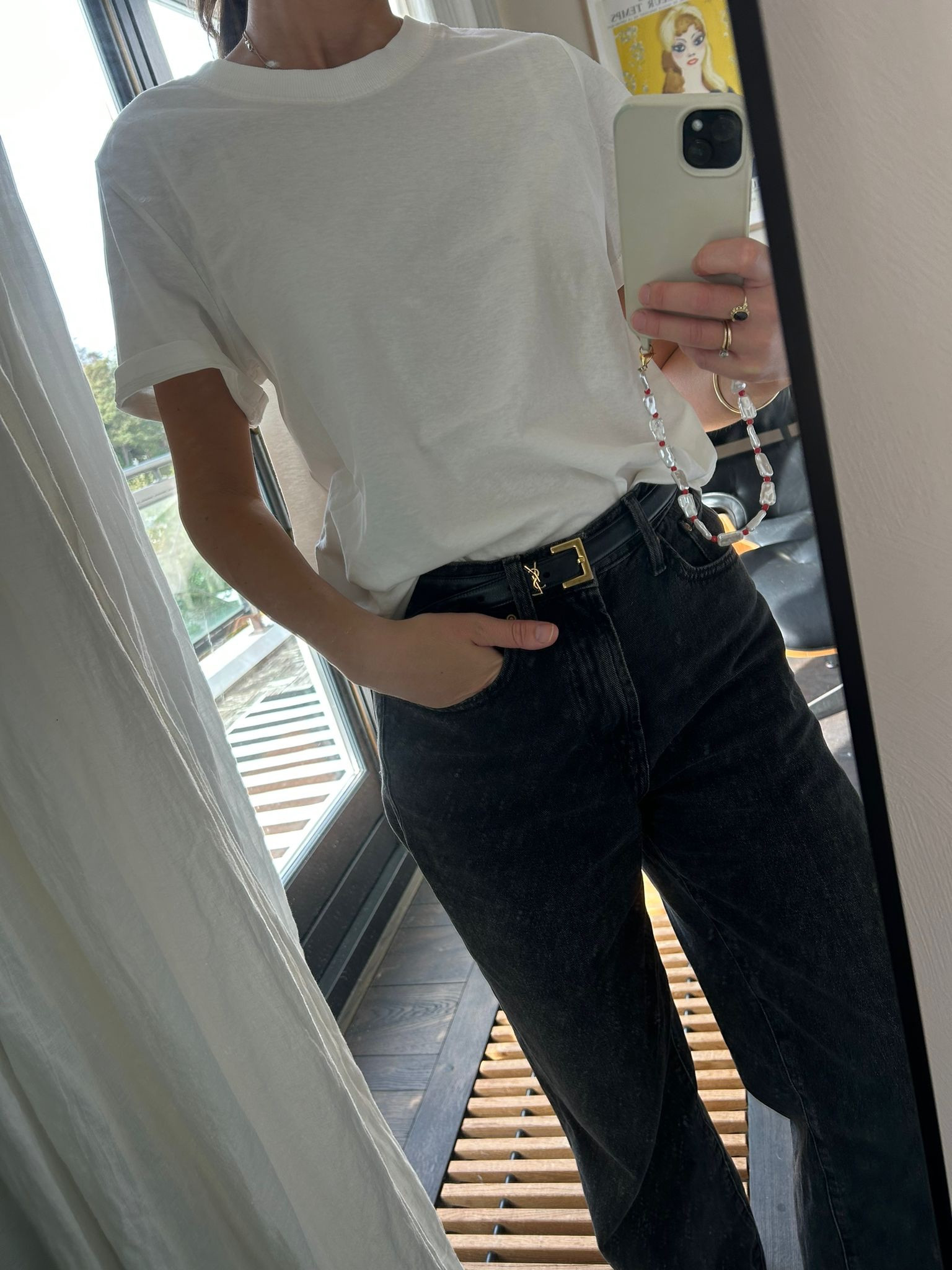 ONLY casual outfit 🖤

outfit inspiration, Regular fit O-neck T-shirt, Black high waist jeans, Saint Laurent monogram leather belt, Farfetch, Nederland. 

#LTKSeasonal #LTKeurope #LTKstyletip