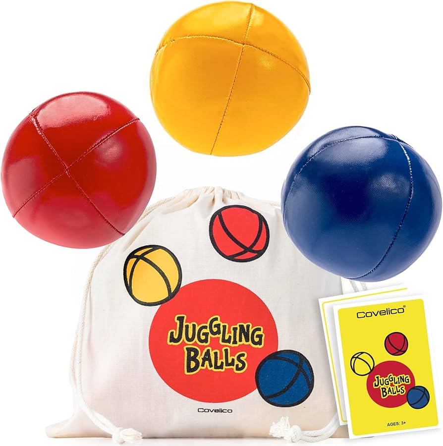 Vibrant Juggling Balls & Juggling Balls for Beginners - Perfect Stocking Stuffers for Kids 8-12 &... | Amazon (US)
