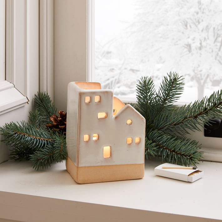 Village Tealight Candleholders | West Elm (US)
