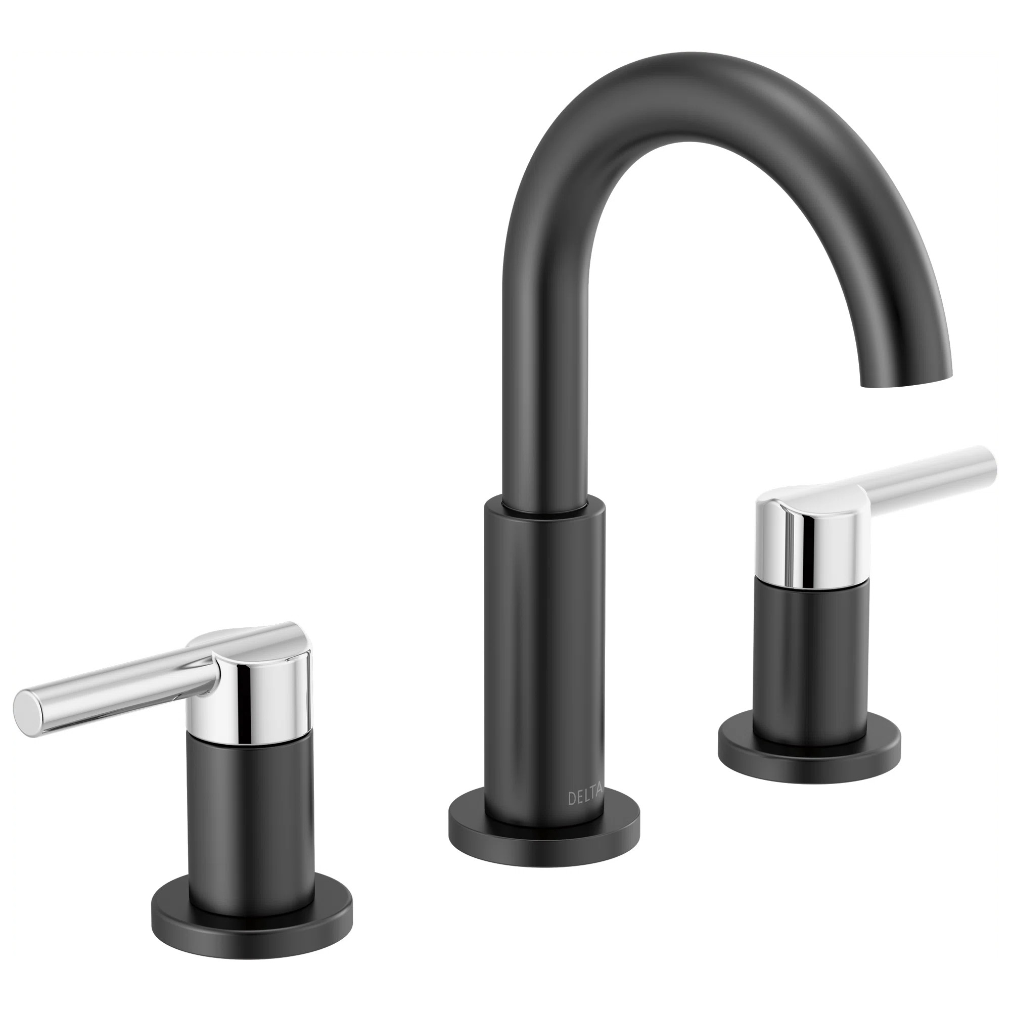 Nicoli Widespread Bathroom Faucet 3 Hole, 2-handle Bathroom Sink Faucet with Drain Assembly 35749... | Wayfair North America