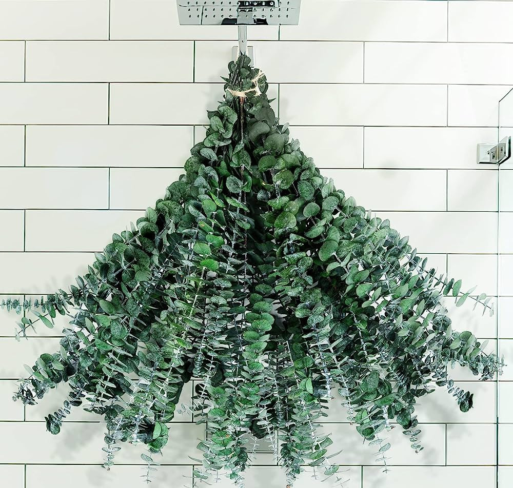 30 Pcs Dried Preserved Eucalyptus Stems Shower Bundle, 9oz 17" 100% Natural Fresh Eucalyptus Plan... | Amazon (US)