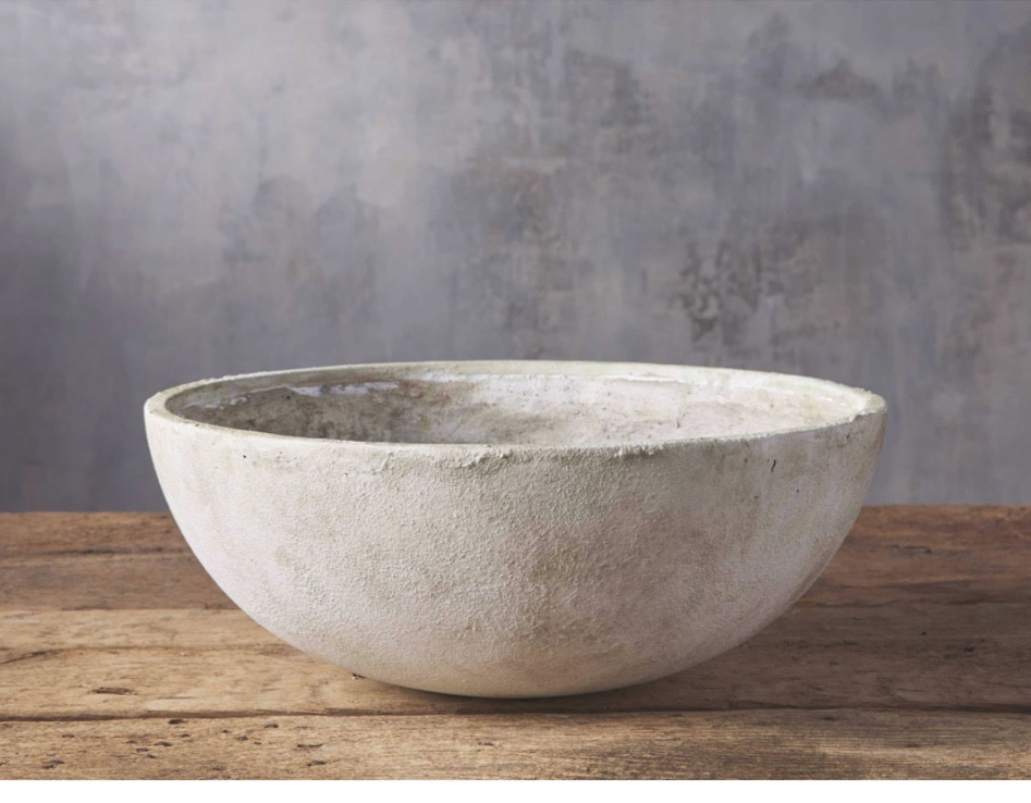 Arhaus large planter bowl cement 

#LTKhome #LTKFind #LTKsalealert