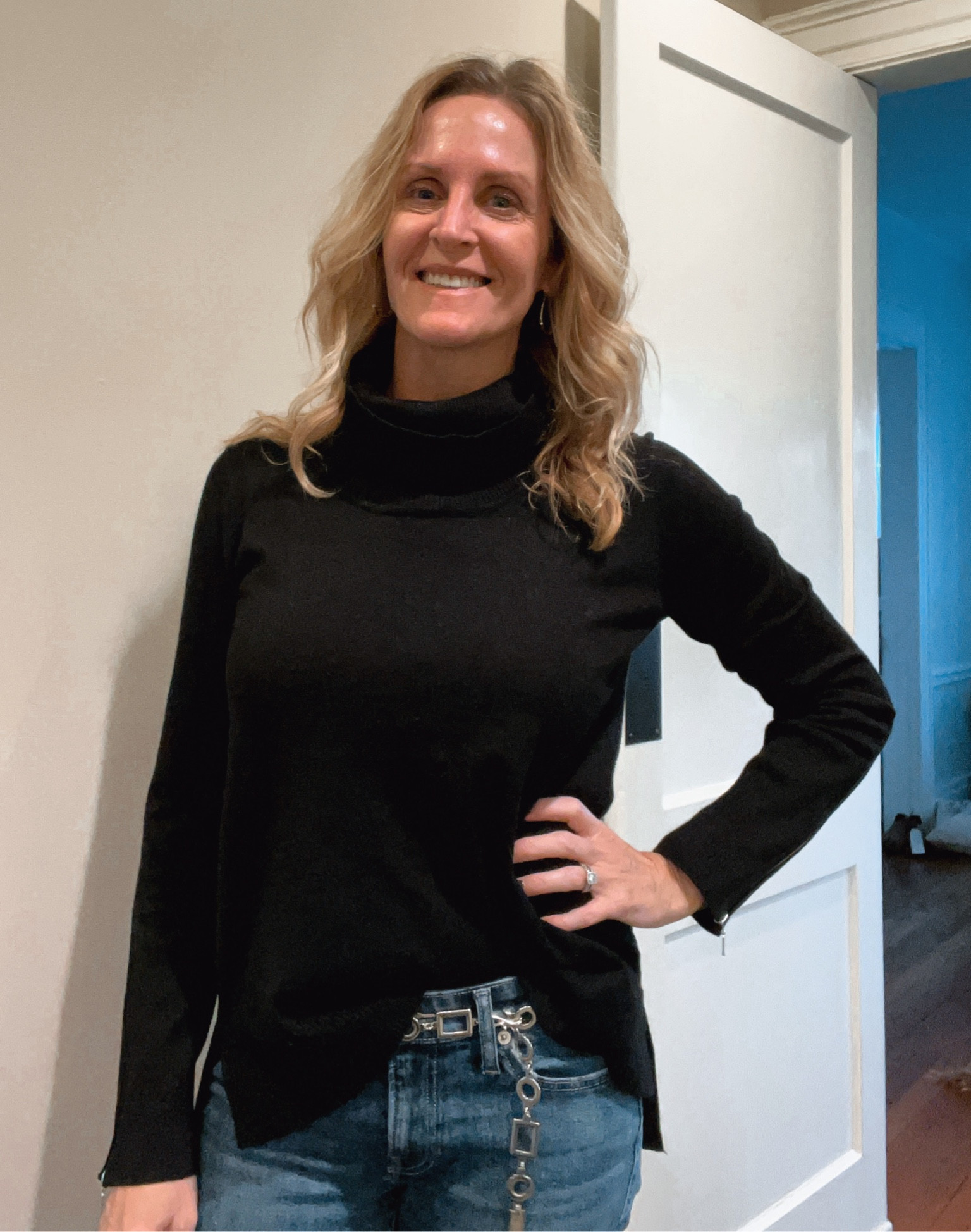 I’m really loving my TJMaxx sweater!

#LTKstyletip #LTKover40 #LTKSeasonal