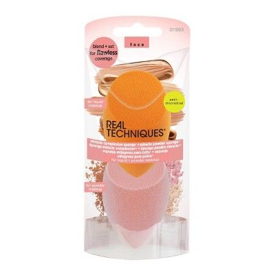 Real Techniques Miracle Complexion Sponge and Miracle Powder Sponge Duo | Target