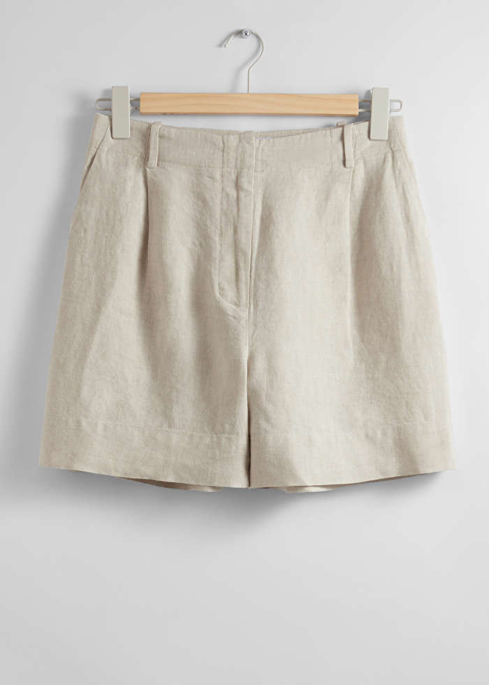 Tailored Linen Shorts | & Other Stories US
