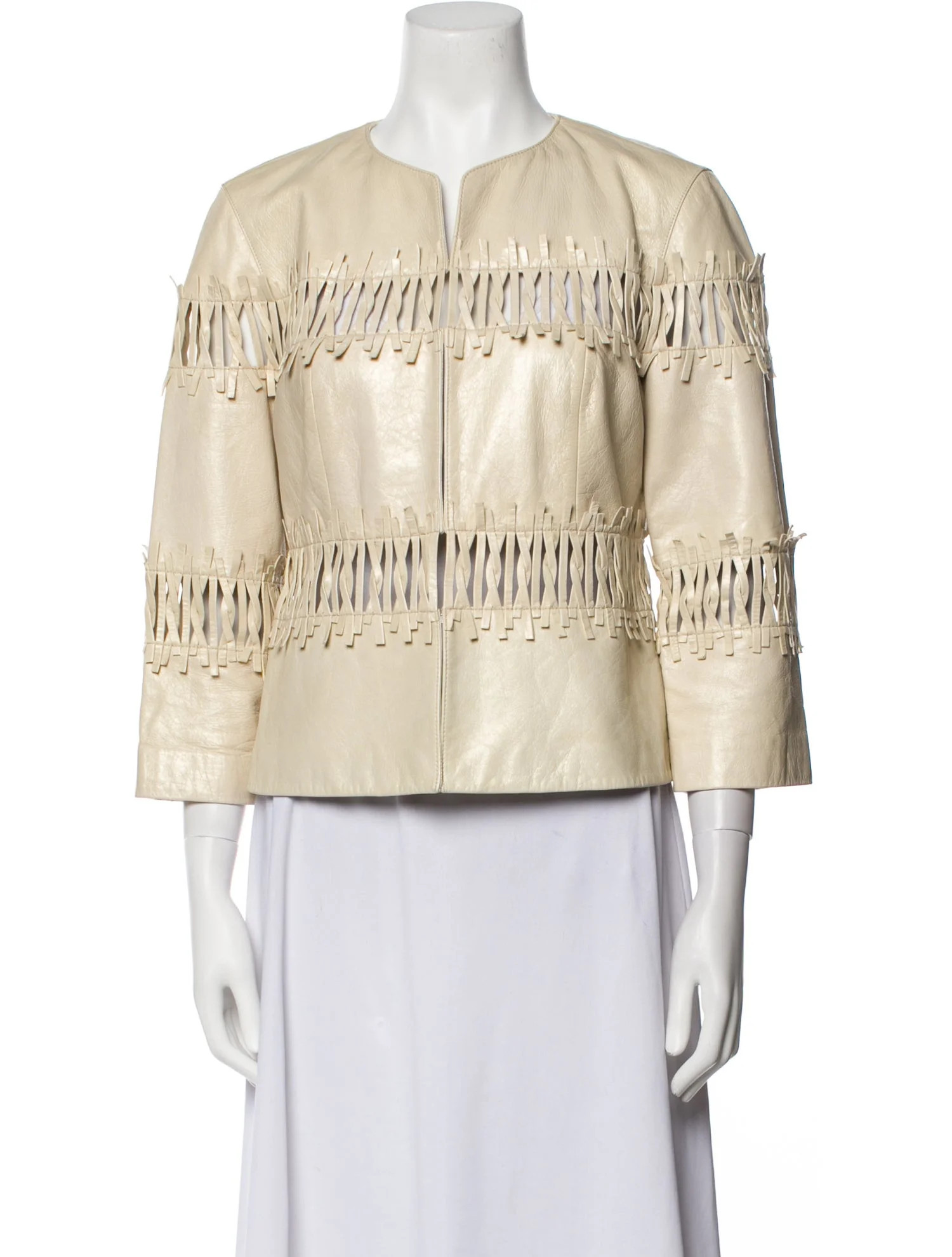 Leather Evening Jacket | The RealReal