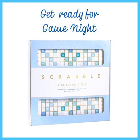 Give your game night a glow up with these adorable sets-Scrabble + Monopoly 🎲

#LTKGiftGuide #LTKhome #LTKfamily