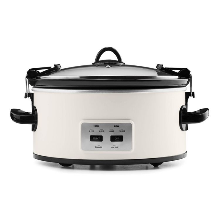 Crock Pot 6qt Cook and Carry Programmable Slow Cooker - Hearth & Hand™ with Magnolia | Target
