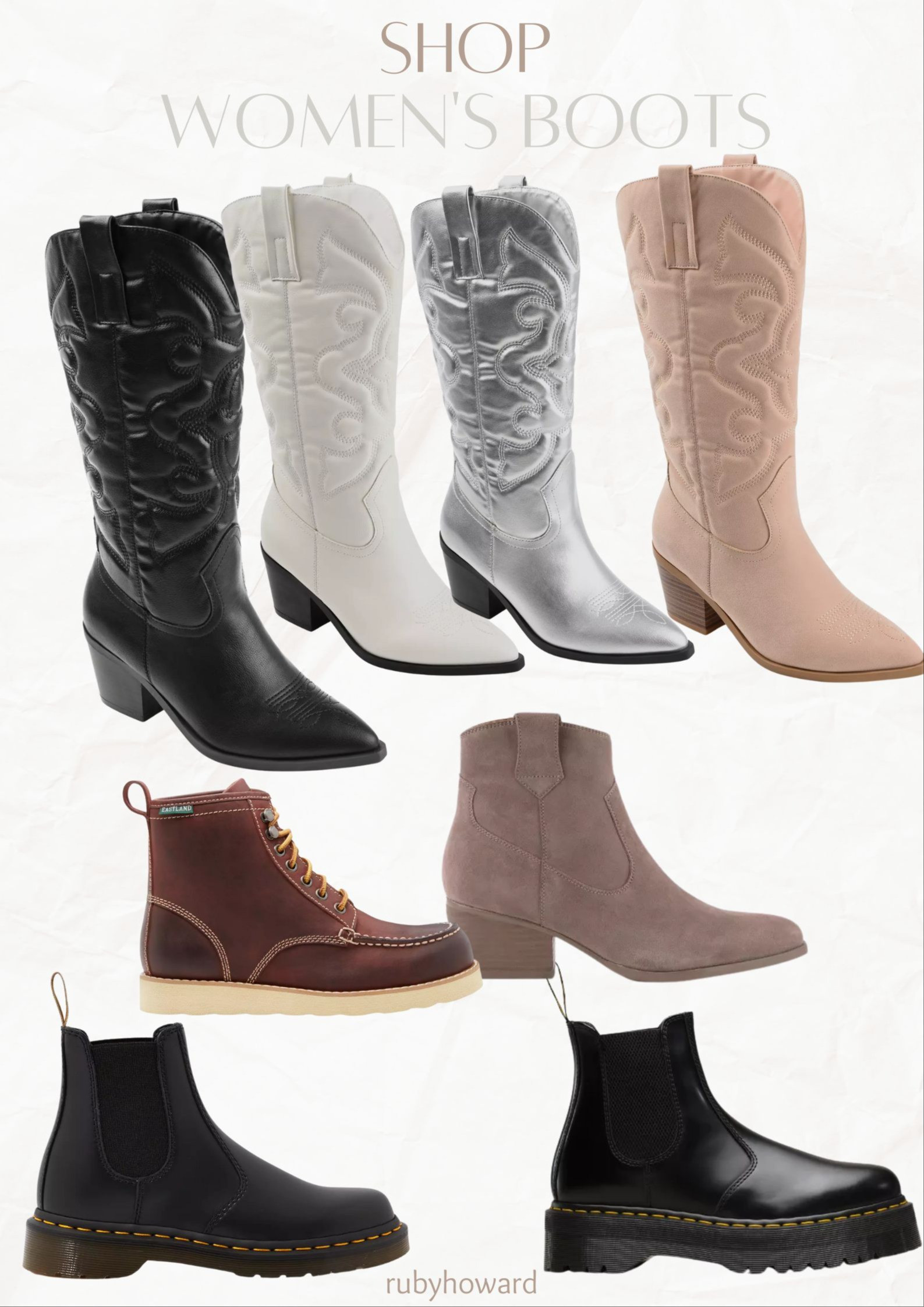 Shop Women's boots 

#LTKxMadewell #LTKSeasonal #LTKShoeCrush