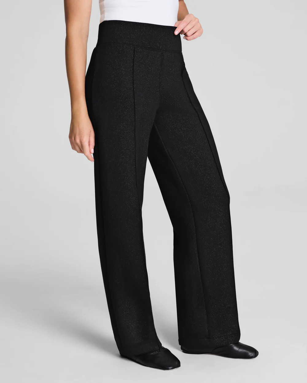 AirEssentials Straight Leg Pants | Luxe Shimmer Lounge | SPANX | Spanx