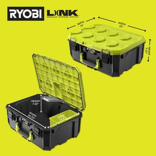RYOBI LINK Medium Tool Box STM102 - The Home Depot | The Home Depot