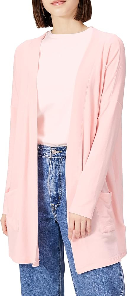 Amazon Essentials Women's Relaxed-Fit Ultra-Lightweight Open-Front Cardigan | Amazon (US)