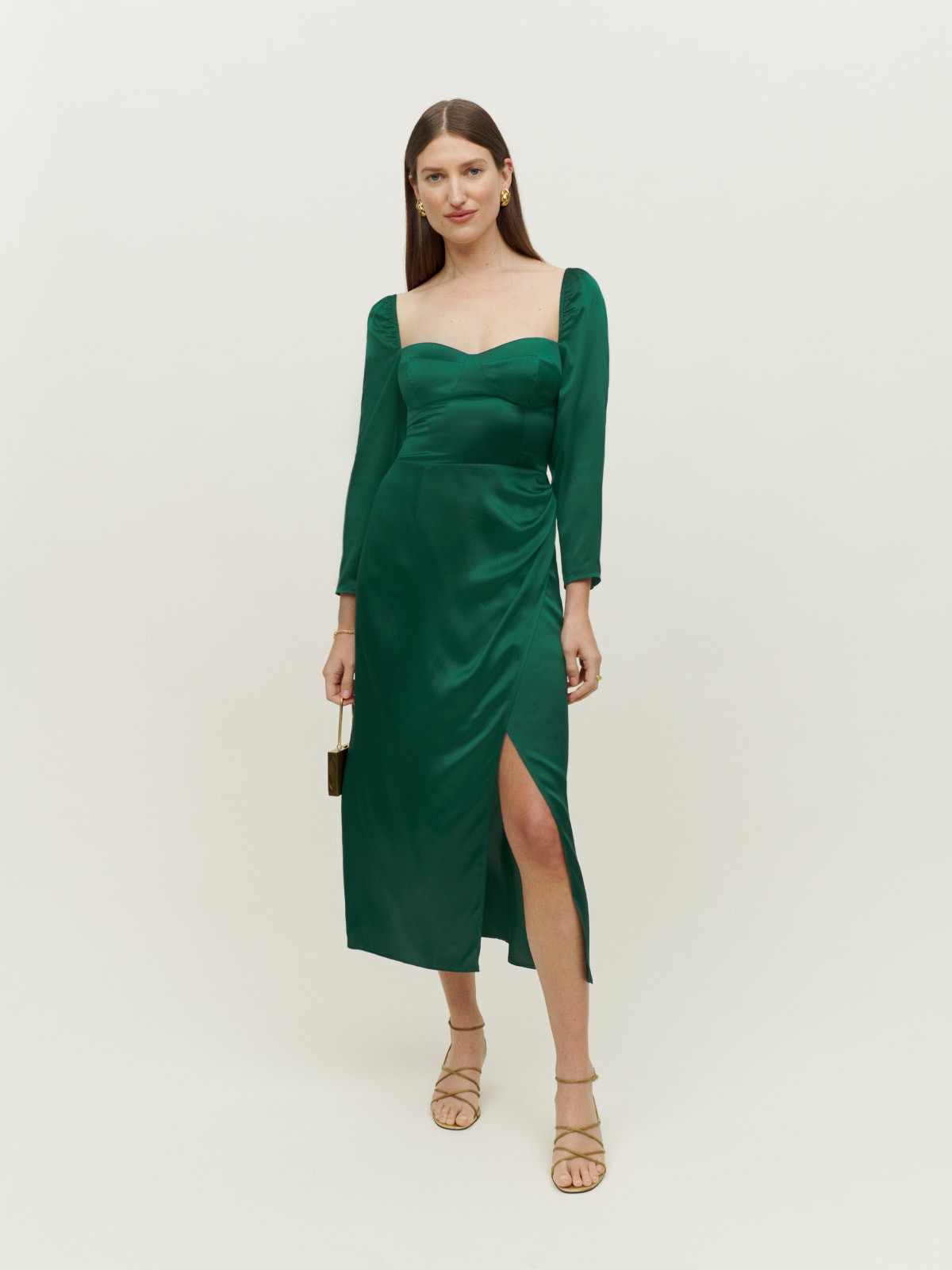 Gloriana Silk Dress | Reformation (Global)