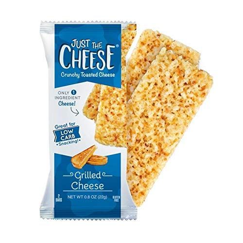 Just the Cheese Bars, Low Carb Snack - Baked Keto Snack, High Protein, Gluten Free, Low Carb Chee... | Amazon (US)