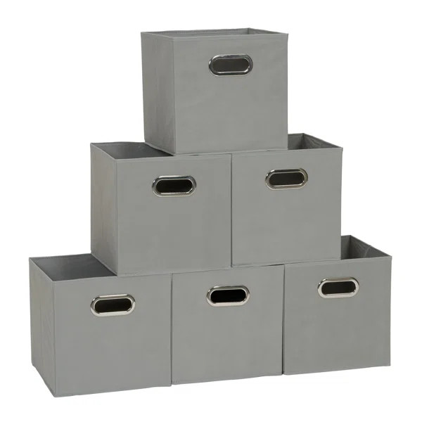 Wayfair Basics® Open Fabric Storage Bin Set | Wayfair North America
