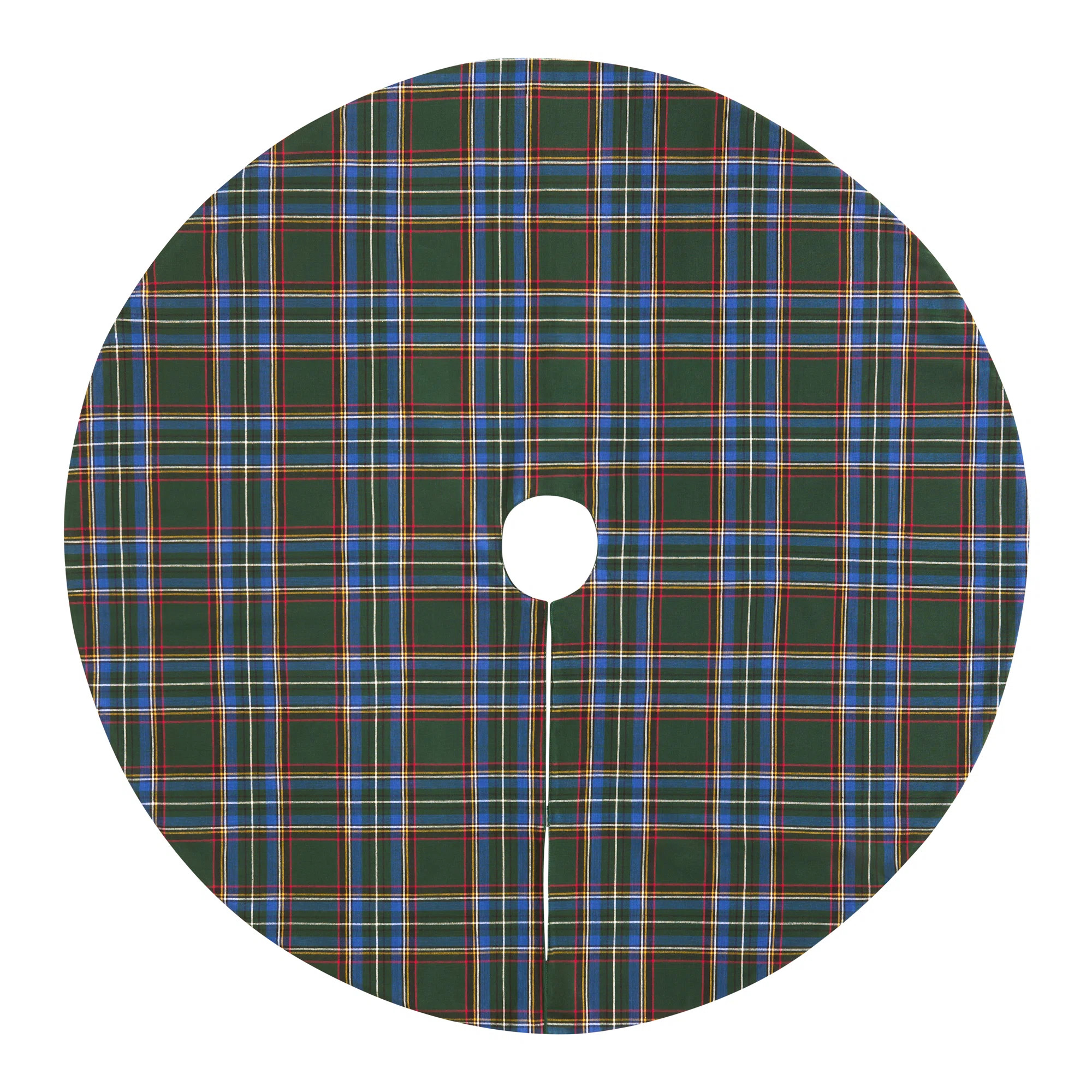 Elrene Home Fashions Stowe Tartan Plaid Christmas Tree Skirt | Wayfair | Wayfair North America