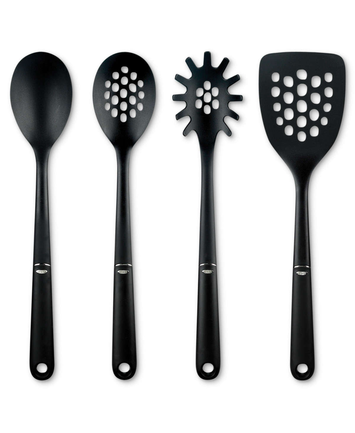 Oxo Kitchen Tool Set, 4 Piece Nylon Good Grips - Black | Macy's