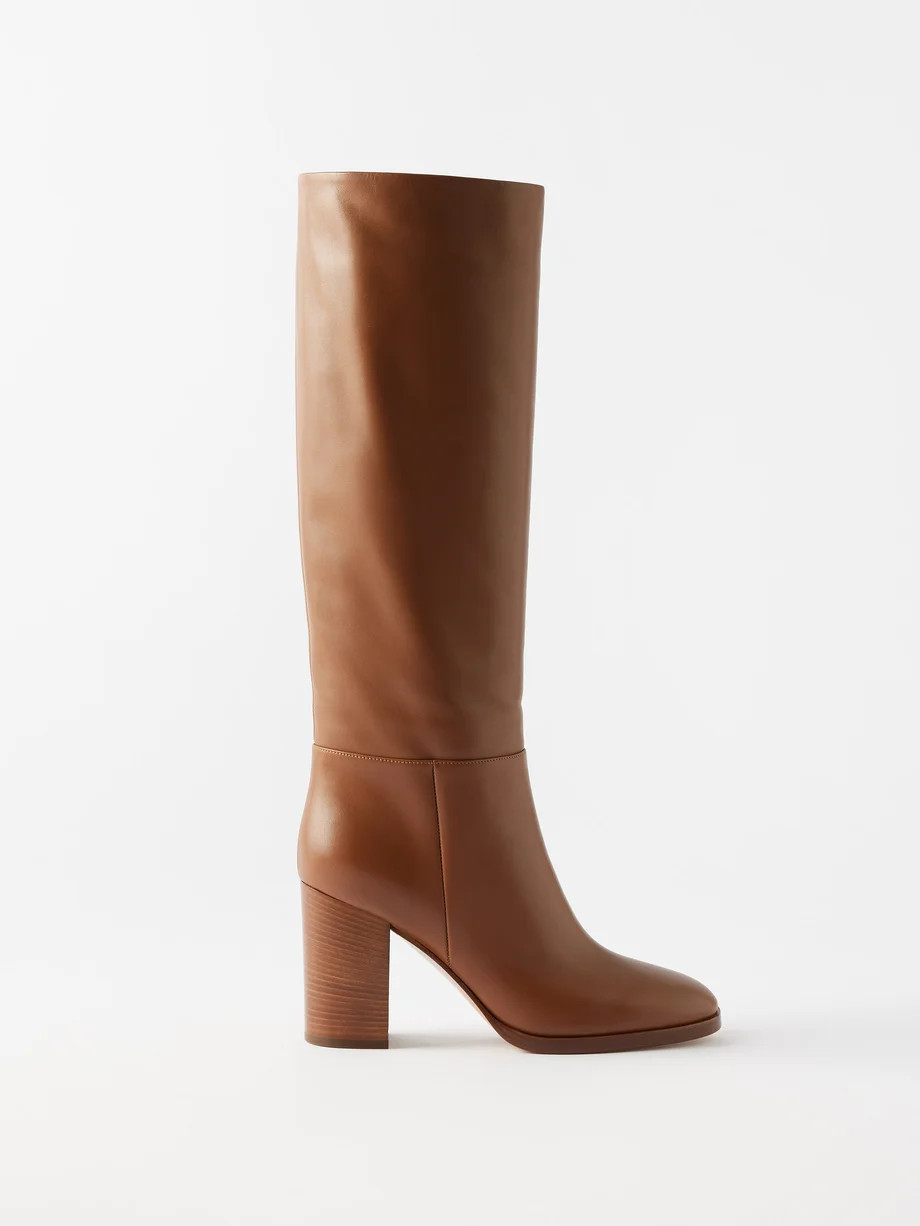 Santiago 85 leather knee-high boots | Matches (US)
