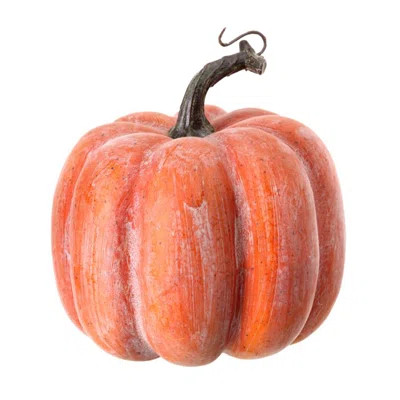 The Holiday Aisle® Waterproof Weathered Pumpkin with Stem & Reviews | Wayfair | Wayfair North America