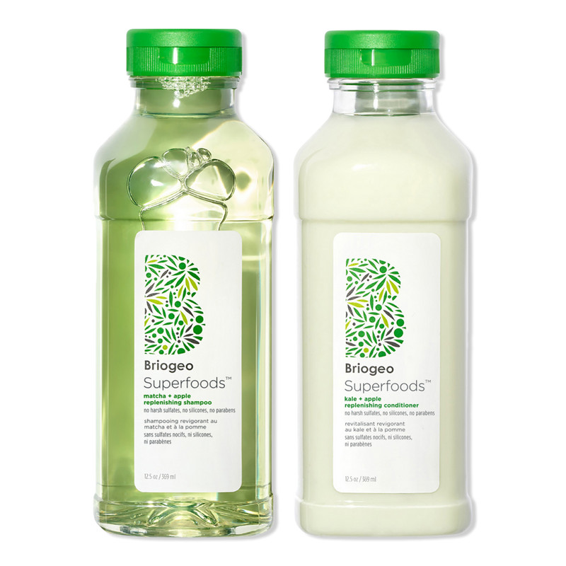 Superfoods Apple, Matcha + Kale Replenishing Shampoo + Conditioner Duo | Ulta
