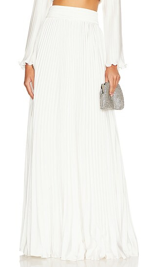 Carla Skirt in White | Revolve Clothing (Global)