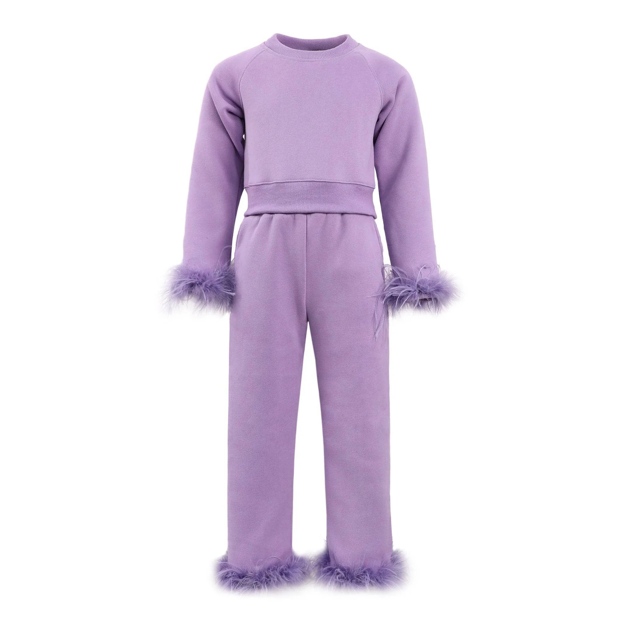 Lavender Feather Athletic Set – Teen/Women | Lola + The Boys