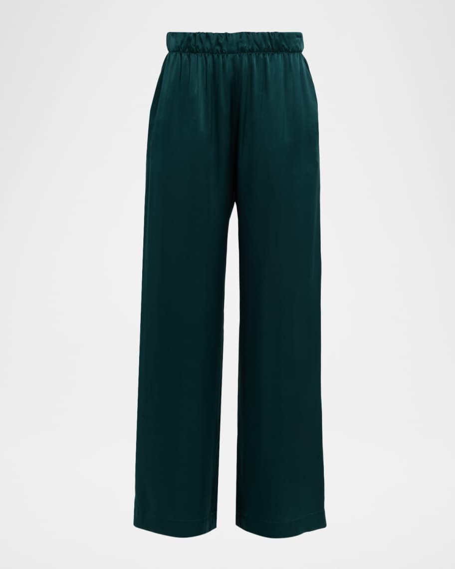 Sablyn Brynn Wide-Leg Silk Pants | Neiman Marcus