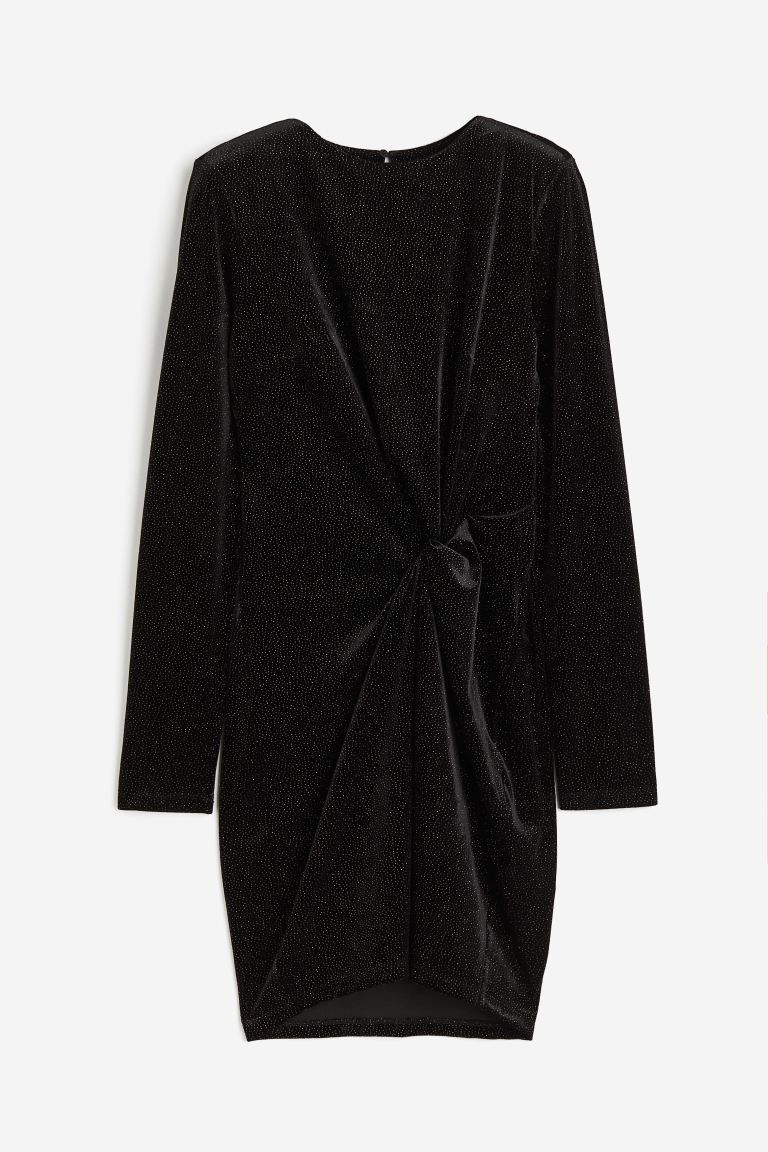 Knot-detail Jersey Dress | H&M (US)