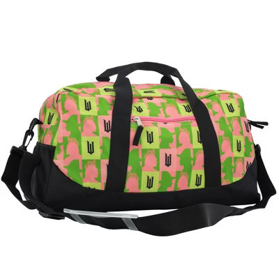 Wicked Duffle Bag, 16 inch Travel Sleepover Weekender Bag for Girls Featuring Galinda & Elphaba, Green & Pink | Target