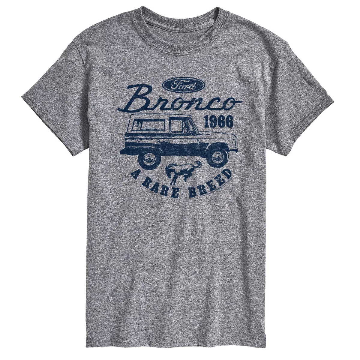 Men's - Ford - Vintage Bronco Rare Breed 1966 Pony Logo Short Sleeve Graphic T-Shirt | Target