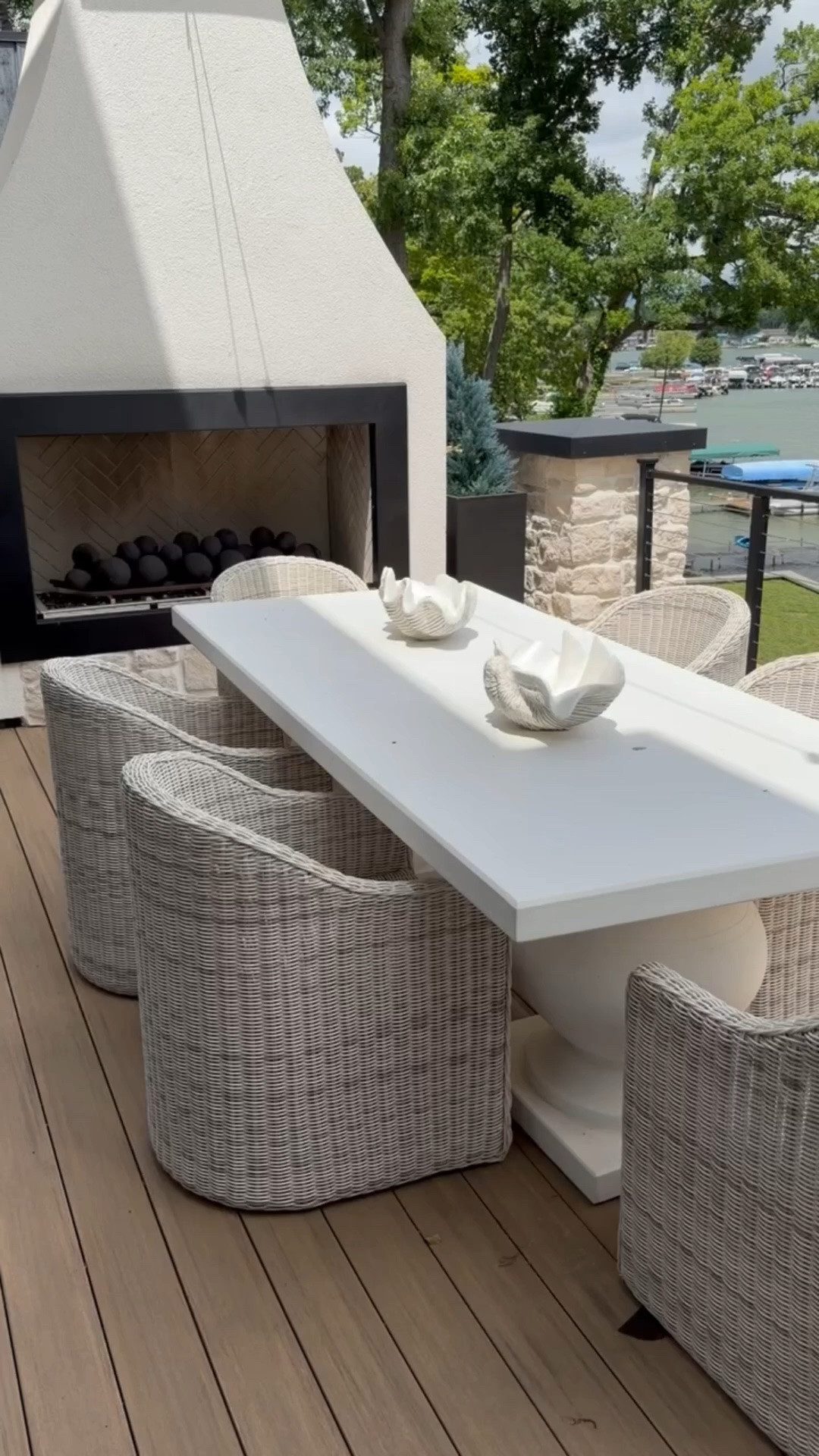 Few DM’s asking about our patio dining table + chairs… linked exact + affordable options that are just as chic! 🤩

#LTKgrwm #LTKootd
