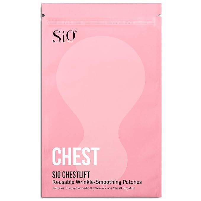 Sio Beauty SkinPad Silicone Chest Anti-Wrinkle Patches (2 Weeks Supply) - Reusable Overnight Smoo... | Amazon (US)