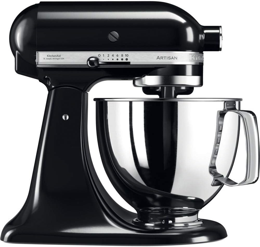KitchenAid 4.8 Litre ARTISAN STAND MIXER 5KSM125 (Onyx Black) | Amazon (UK)