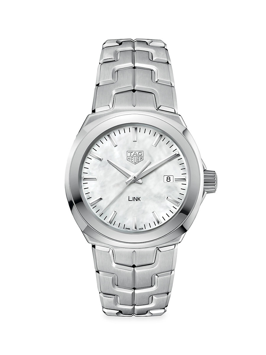 Women's Link Stainless Steel Bracelet Watch | Saks Fifth Avenue