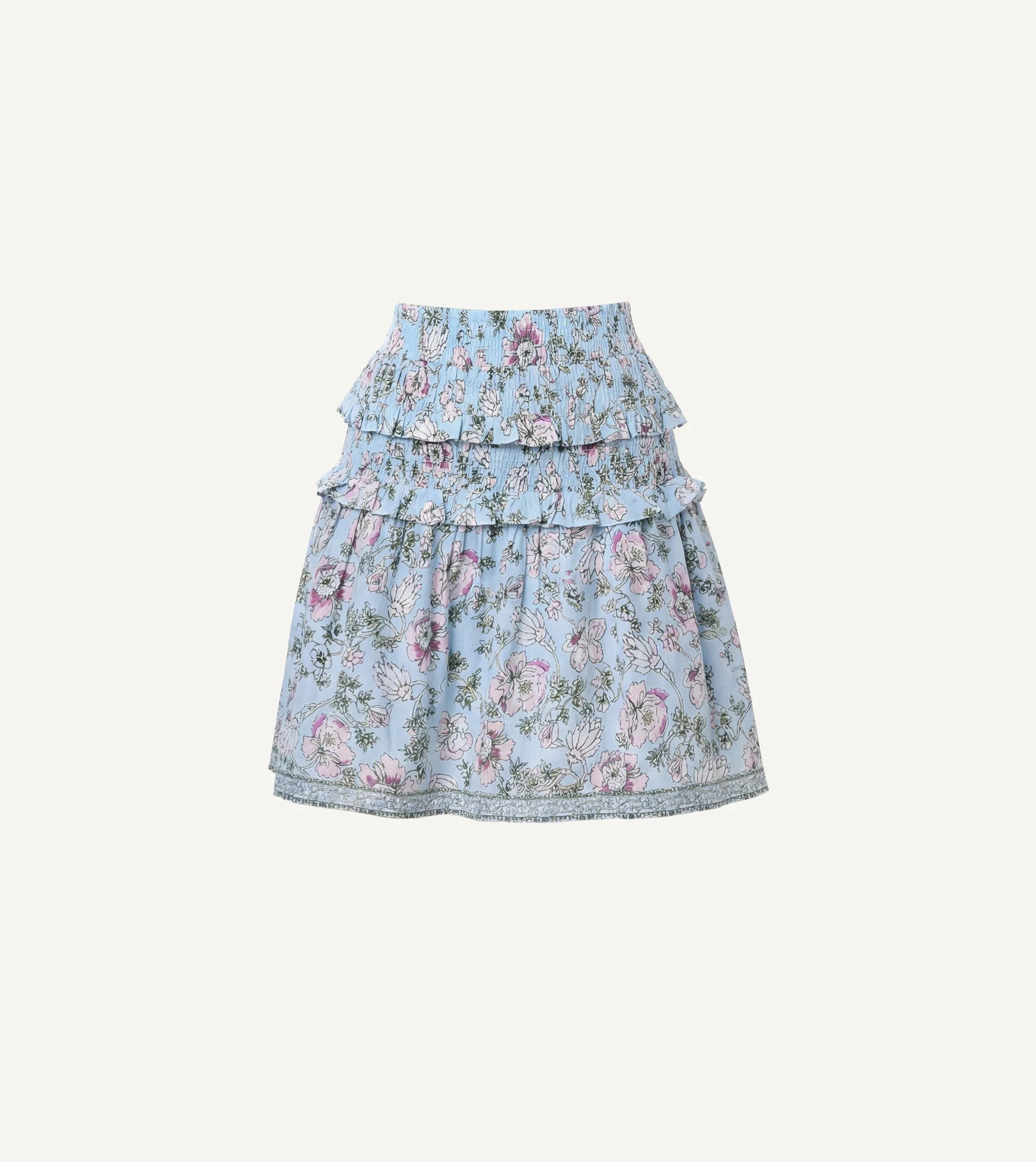 Saylor Mini Skirt | Luna Flora | Cleobella