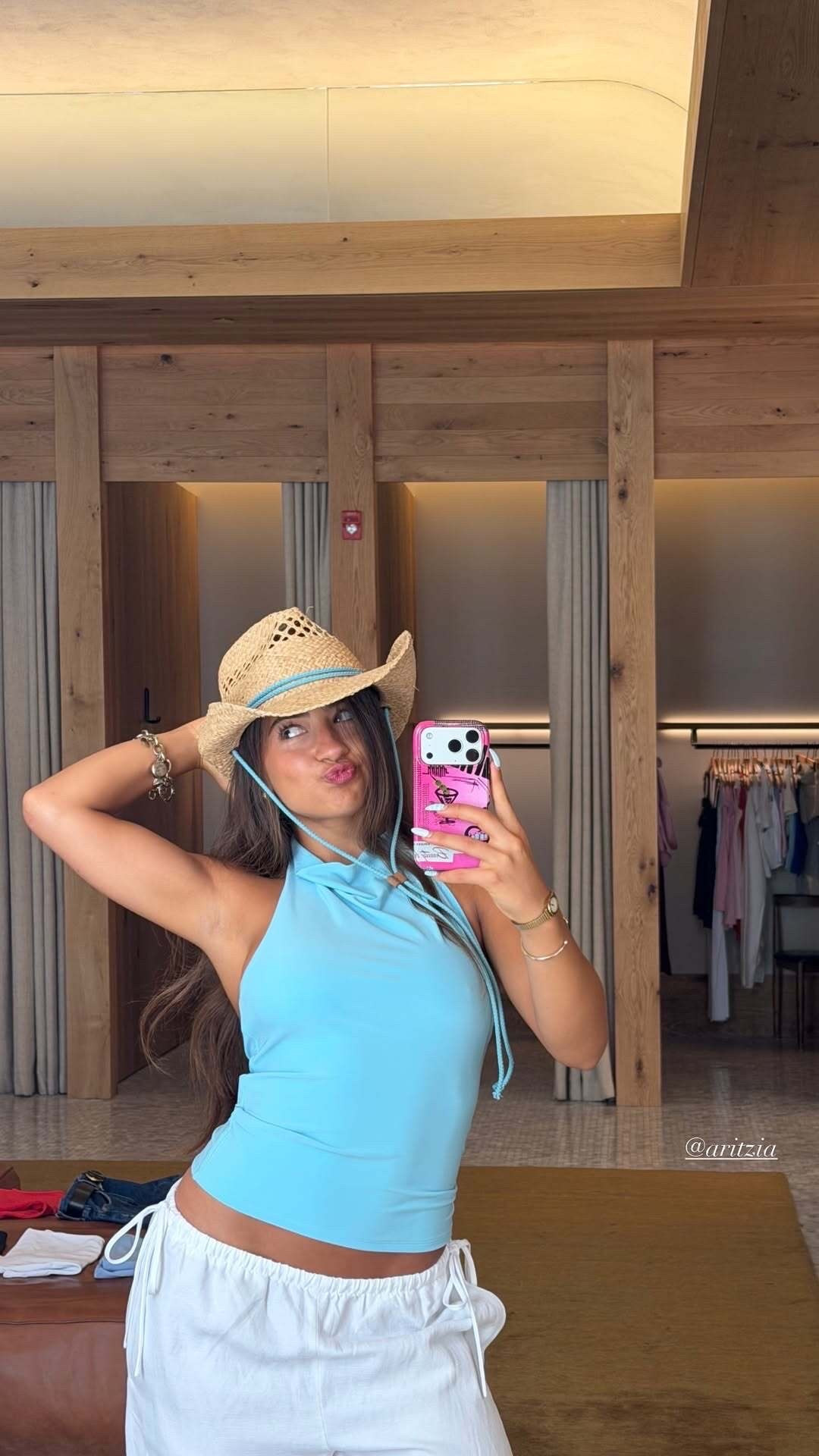@Aritzia obsessed with the aqua 🩵🐬🦋🫧

#LTKgrwm #LTKootd #LTKSeasonal