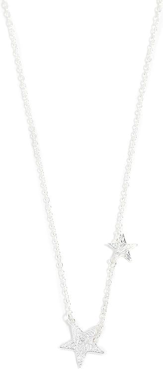 gorjana Women's Super Star Charm Necklace, 18K Gold or Silver Plated, 16 inch Strand Chain | Amazon (US)