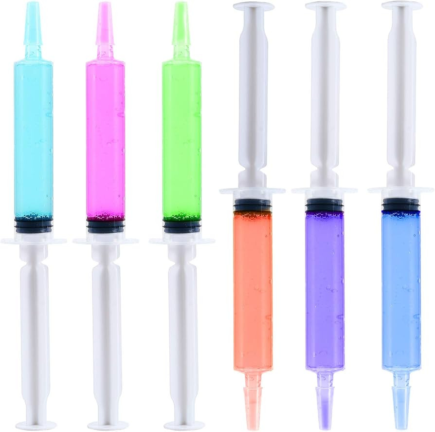 FOCUSLINE 50 Pack Jelly Shot Syringes, 1.5 OZ Capacity Reusable Party Springe for Jelly Shot, Dur... | Amazon (US)
