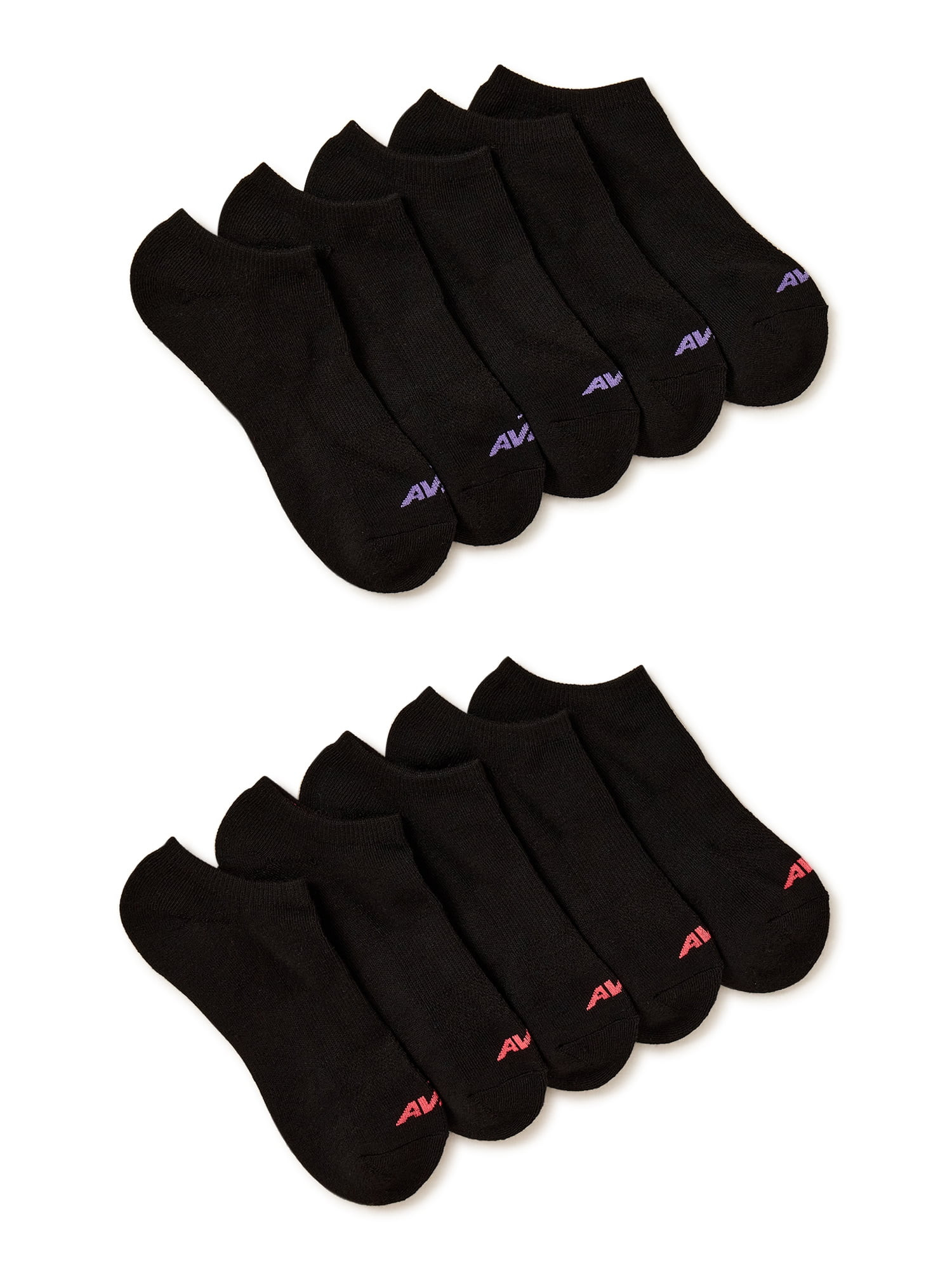Avia Women's Performance Cushioned No Show Socks, 10-Pack | Walmart (US)