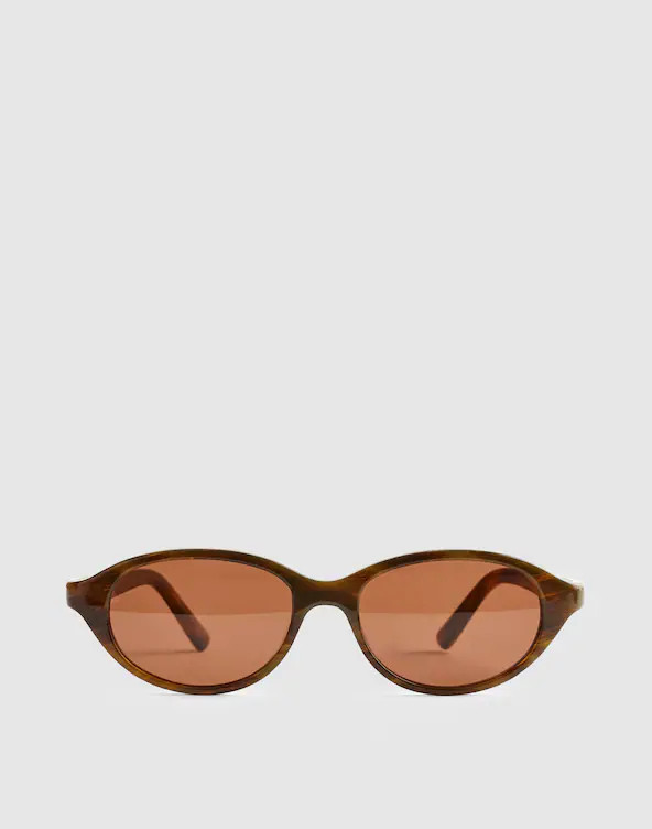 The Solina Oval Sunglasses | Madewell
