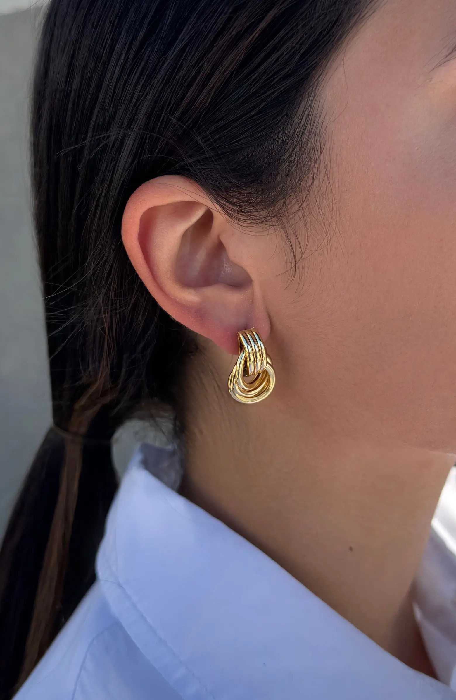 Doorknocker Stud Earrings | Nordstrom Rack