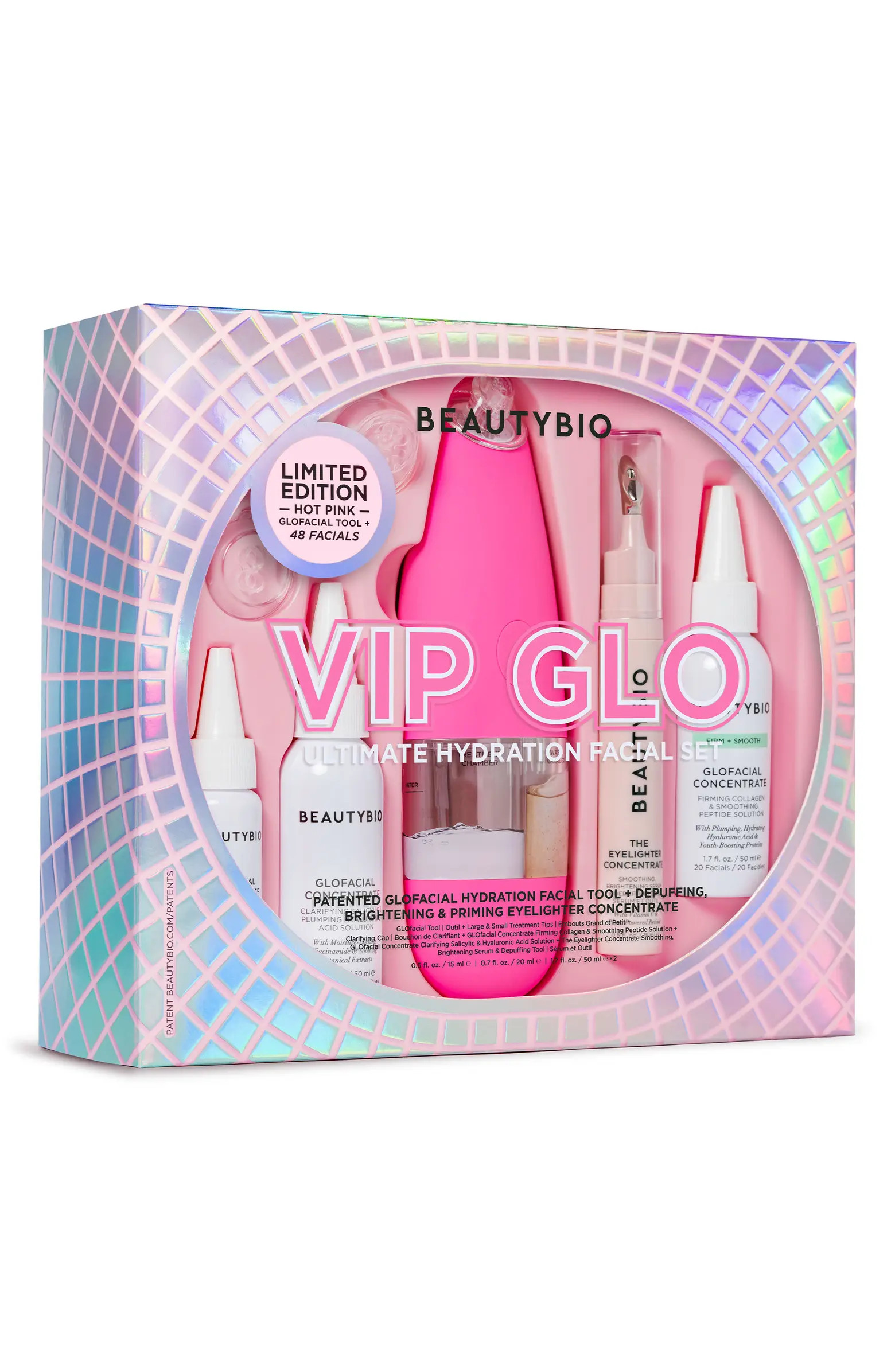 BeautyBio VIP GLO Ultimate Hydration Facial Set $347 Value | Nordstrom | Nordstrom