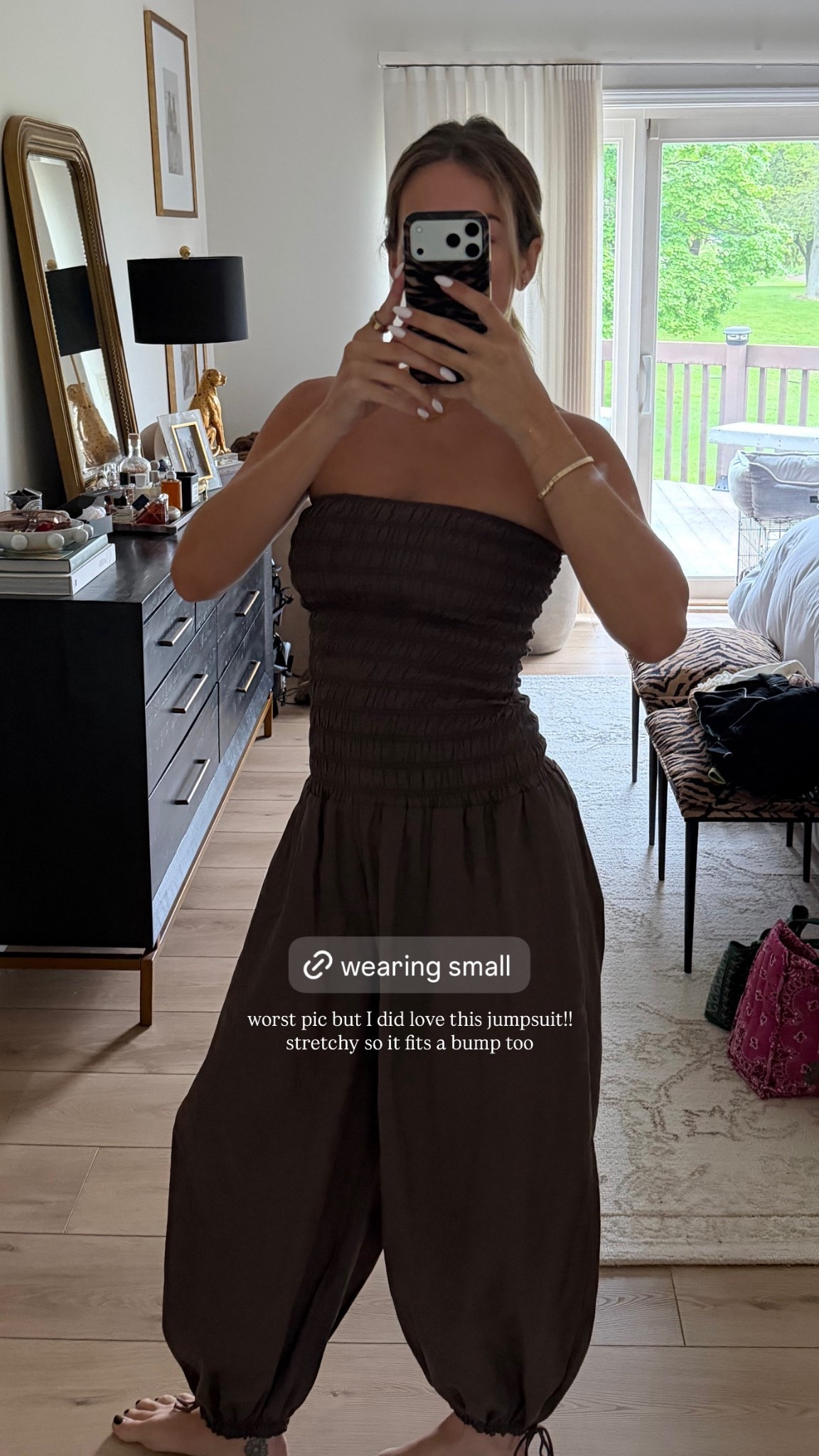 Zara jumpsuit that’s bump friendly  

#LTKMothersDay #LTKBaby #LTKBump