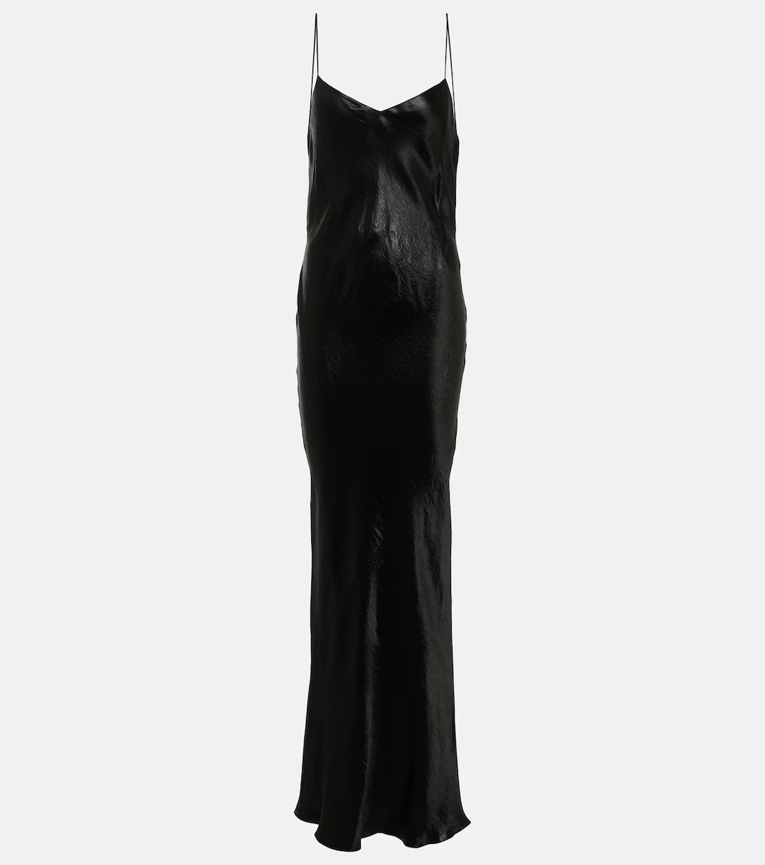 V-neck satin gown | Mytheresa (UK)