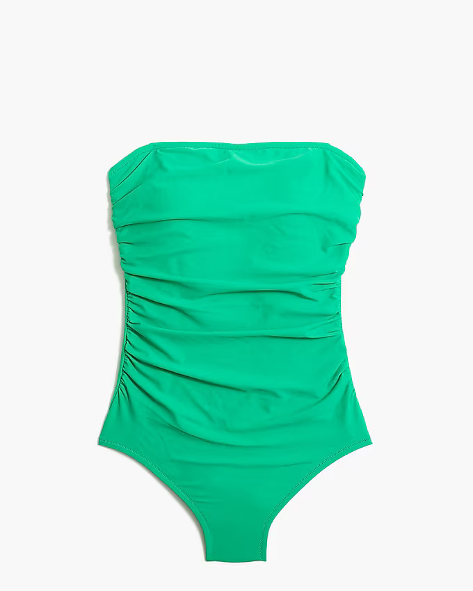 Strapless one-piece swimsuit | J.Crew Factory